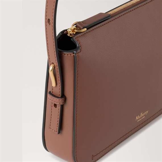 Mulberry Clovelly Pouch Bright Oak Micro Classic Grain